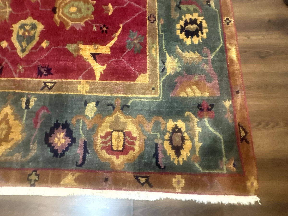 Tufenkian Rug 8x10, Tibetan Room Sized Carpet, Soft Thick Wool Pile - Jewel Rugs, view 10