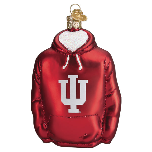 Indiana Hoodie Ornament