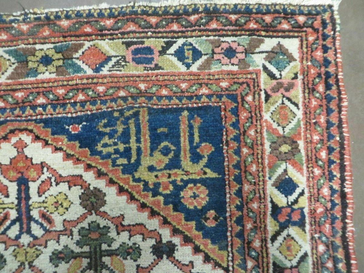 3' 3"X 10' Antique Handmade Caucasian Shirvan Wool Runner Rug Nice - Jewel Rugs, view 3