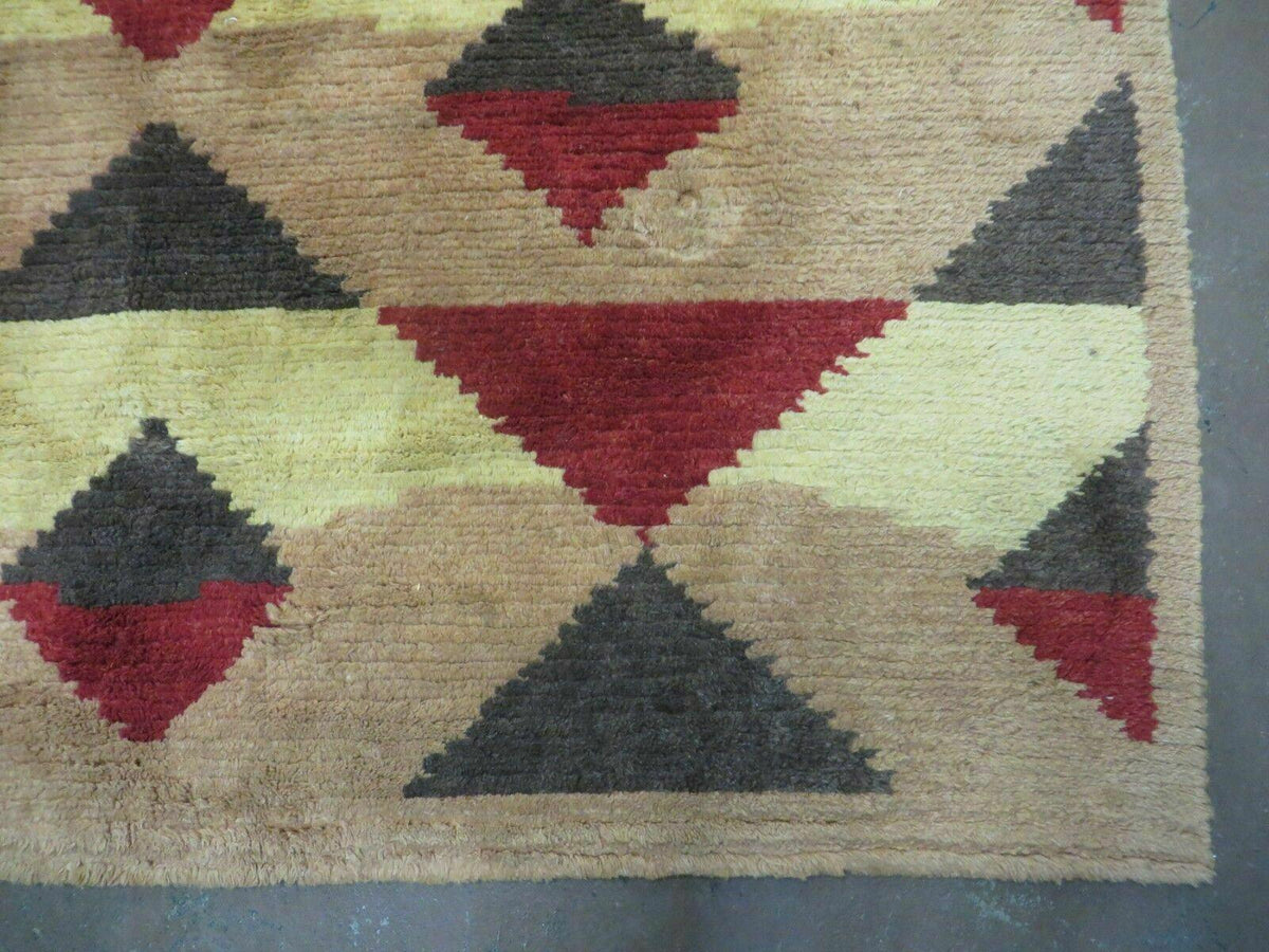 6' X 8' Handmade Tibetan Nepal Chinese Wool Rug Art Deco Contemporary Modern - Jewel Rugs, view 10