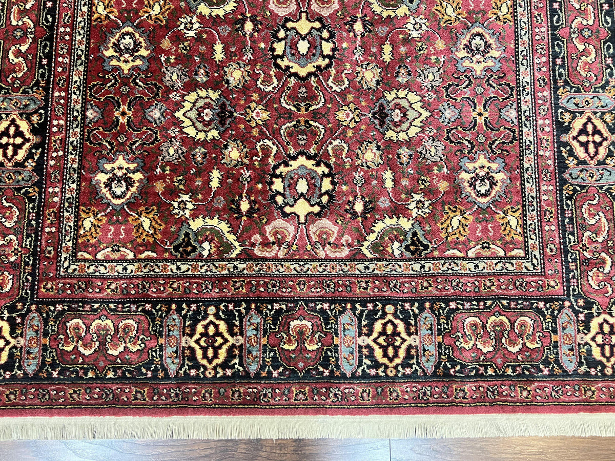 Karastan Rug 6x9, Williamsburg Herati #558, Wool Karastan Carpet, Vintage Karastan Persian Area Rug, Wool Pile - Jewel Rugs, view 6