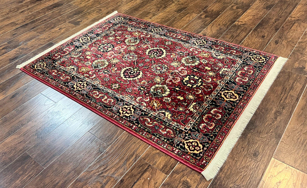 Karastan Rug 4x6, Williamsburg Herati #558, Wool Karastan Carpet, Vintage Karastan Persian Area Rug, Wool Pile - Jewel Rugs, view 3
