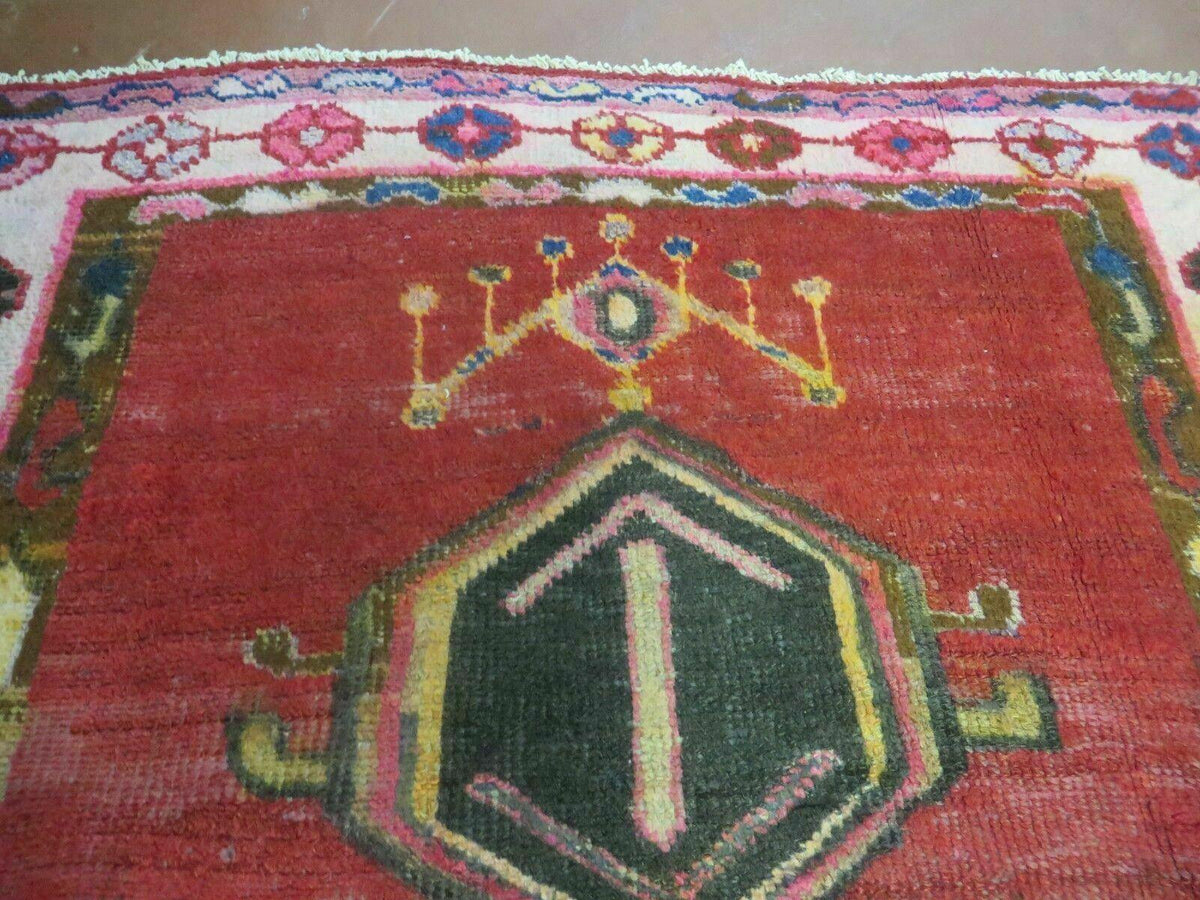 4' X 8' Antique Handmade Turkish Caucasian Kazak Design Wool Rug Veg Dyes Nice - Jewel Rugs, view 7