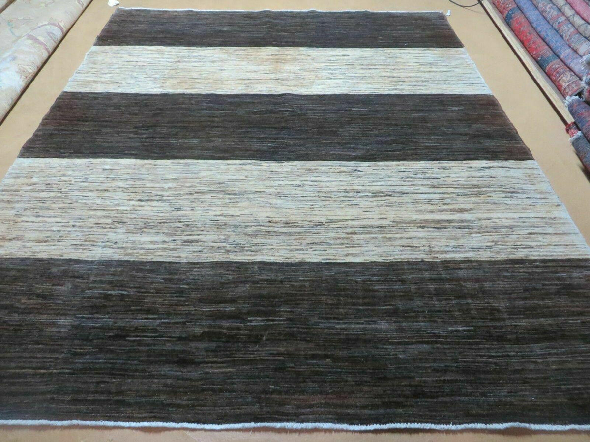 6' 6" X 8' Modern Tibetan Nepal Art Deco Chinese Hand Knotted Wool Rug Nice - Jewel Rugs, view 2