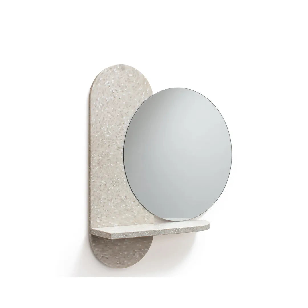 Wall mirror Oskar - recycled plastic image 1