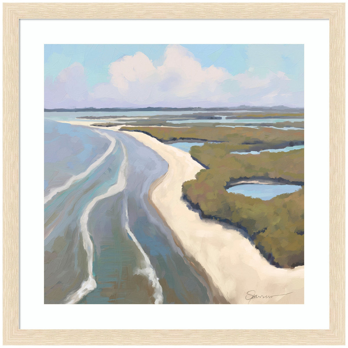 Framed Art Coastal Visions by Mary Sparrow