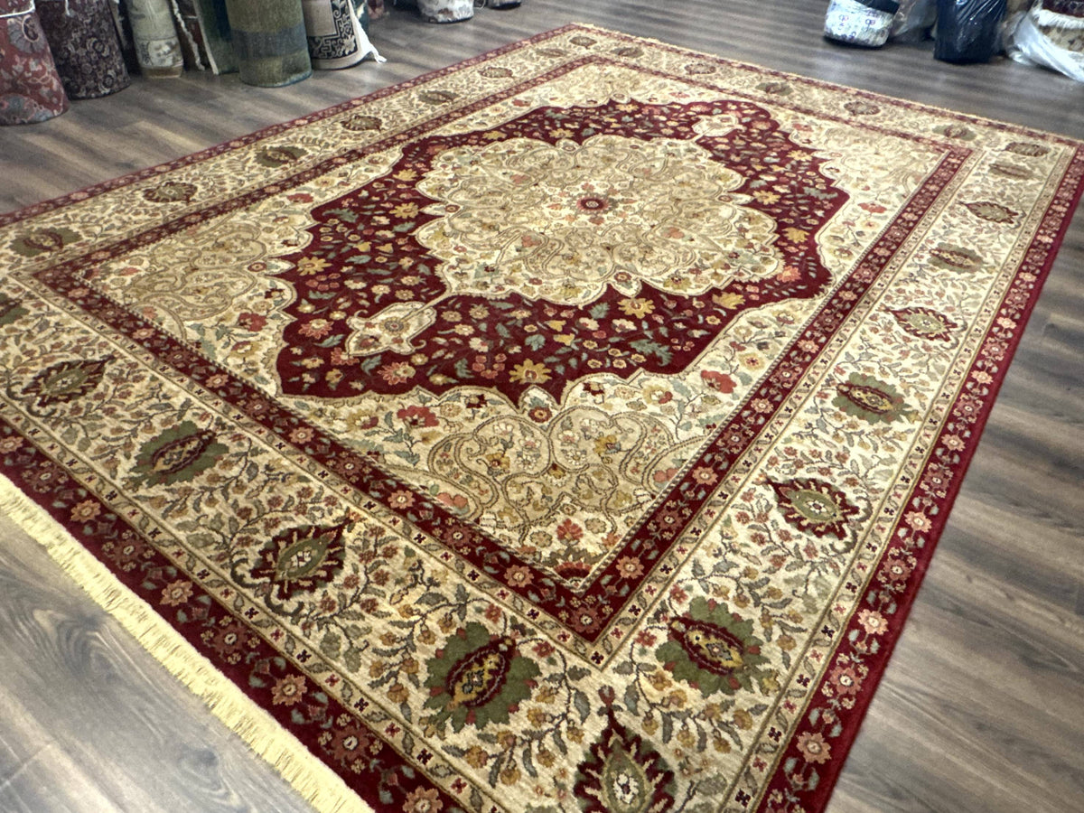 Karastan Rug 8.8 x 12, Antique Legends Royal Tabriz, Wool Pile, Vintage, Rare Design - Jewel Rugs, view 2