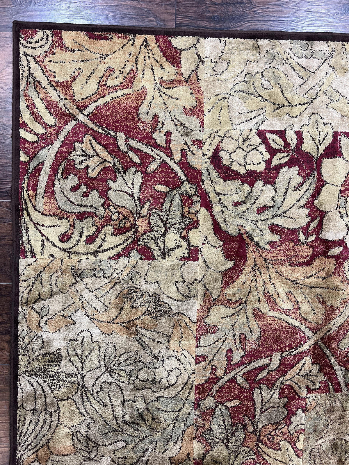 Modern Abstract Area Rug 5x7, Floral Design, Contemporary Carpet 5 x 7, Multicolor - Jewel Rugs, view 7