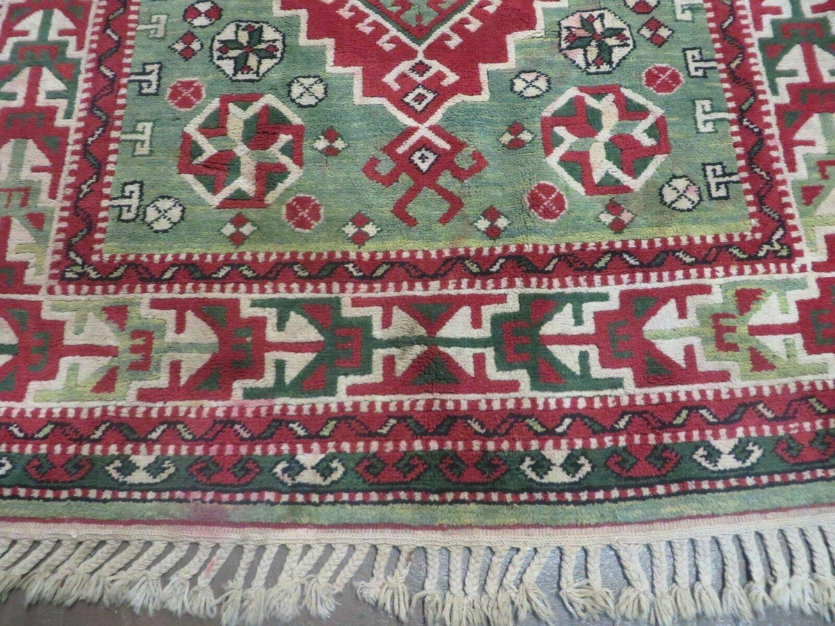 4' X 6' Vintage Handmade Turkish Kazak Design Wool Rug Carpet Nice - Jewel Rugs, view 5