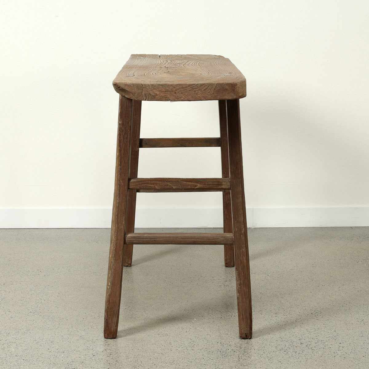 Approx. 51" Wide 16" Deep Vintage Console Table Weathered Natural