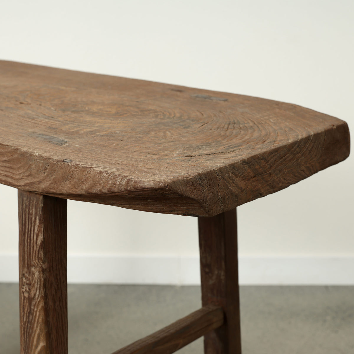 Approx. 51" Wide 16" Deep Vintage Console Table Weathered Natural
