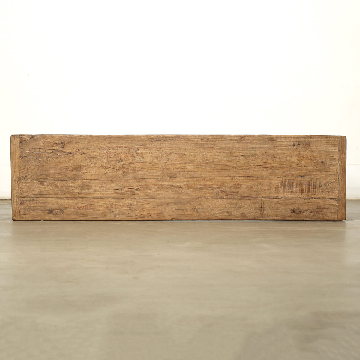 Approx. 59 inches long, 15 Inches Deep Vintage Console Weathered Natural