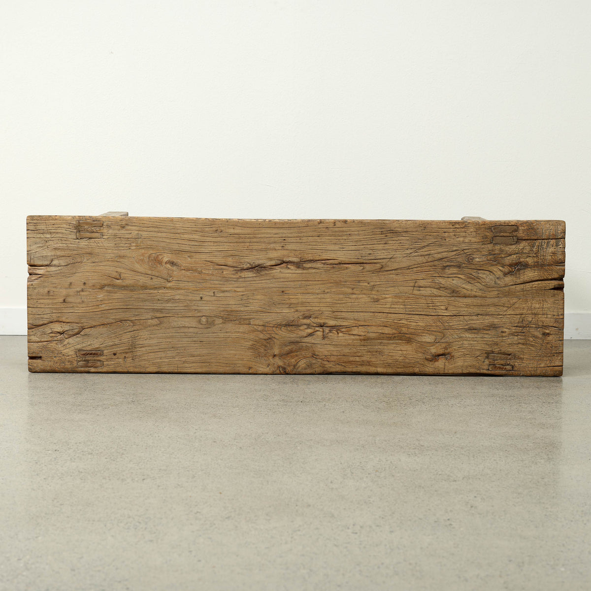 Approx. 58.7" Long 17.3"Deep Console with Shelf, Weathered Natural