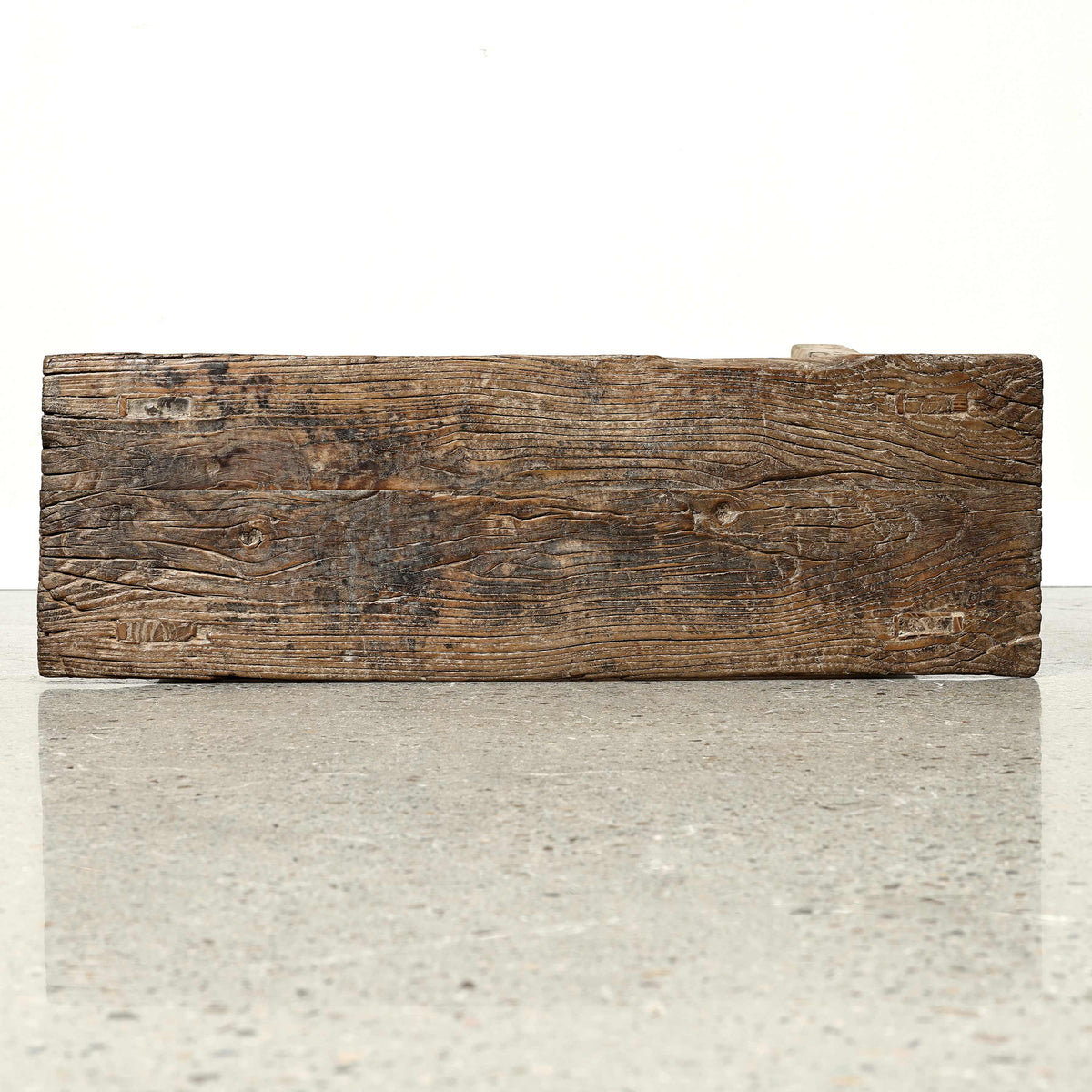 Approx. 37" Long 12"Deep Console with Shelf, Weathered Natural