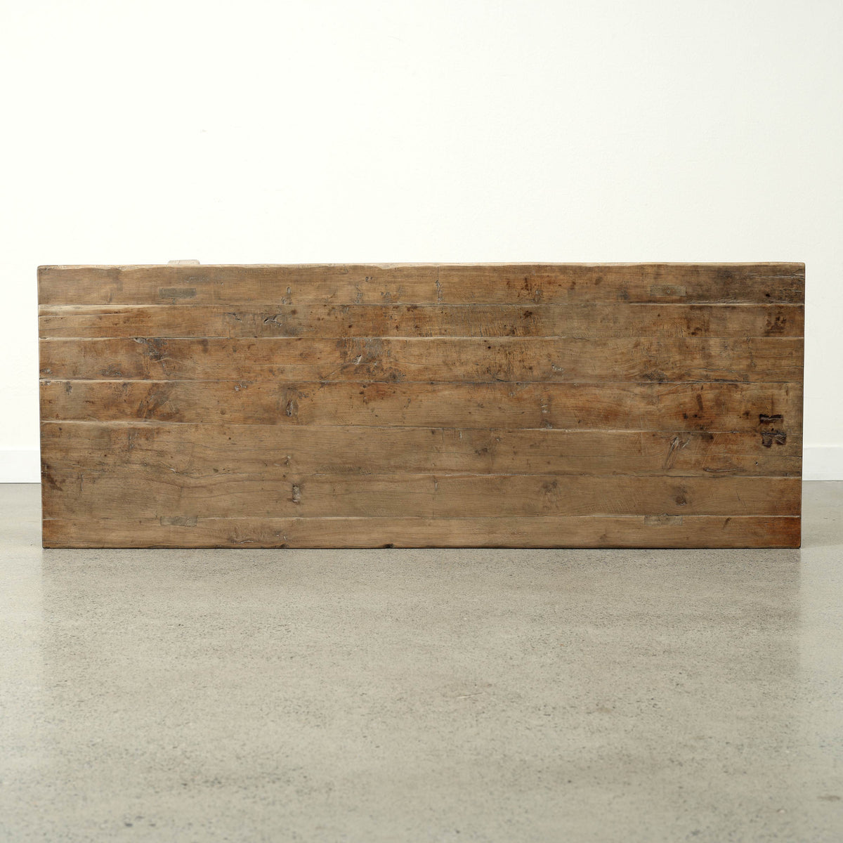 Vintage Coffee Table 63x23.6x17.7H Walnutwood Weathered Natural