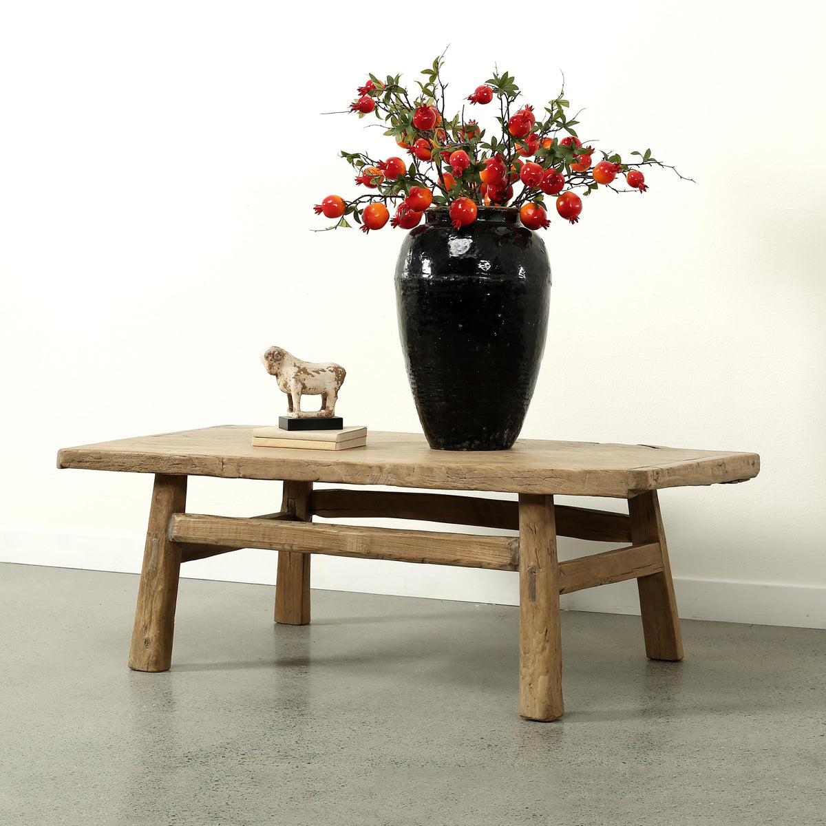 Approx. 52 Inches Wide 30 Inches Deep Vintage Coffee Table Walnut Wood Warm Wood Tone