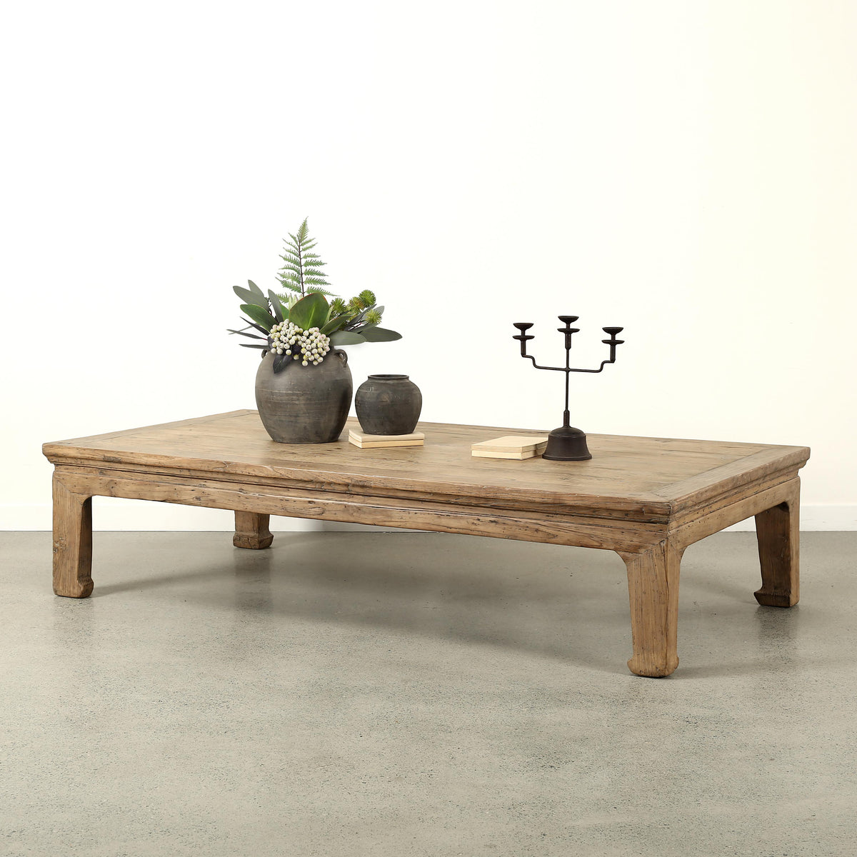 Vintage Extra Large Coffee Table 82.7W43.3D19.3H
