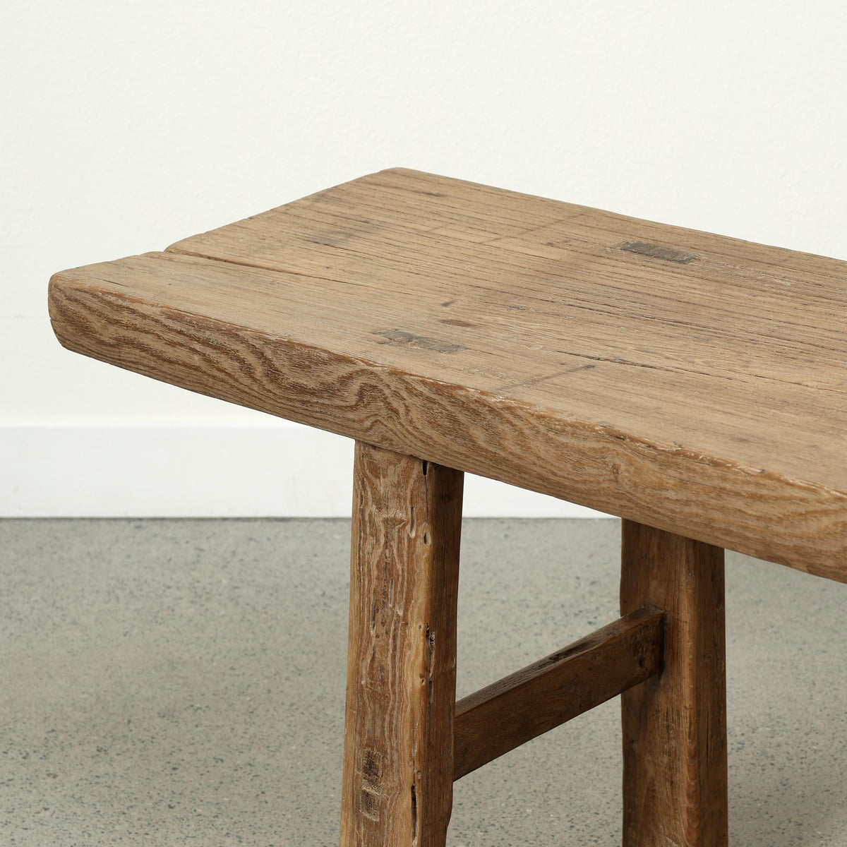 Approx 70" Long 14" Deep Vintage Bench Weathered Natural