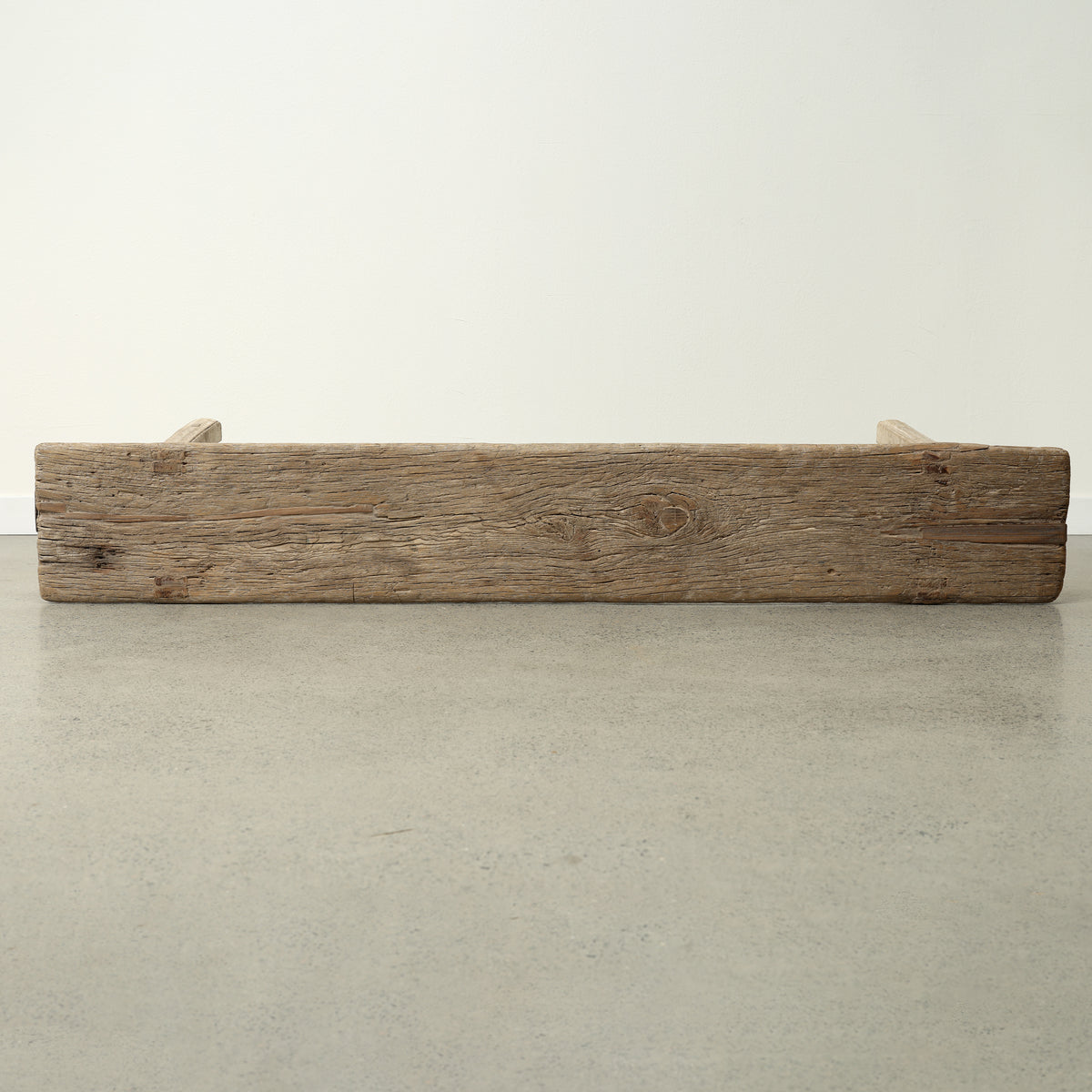 Approx. 74 Inches Long 12 Inches Deep Vintage Rustic Bench Weathered Natural
