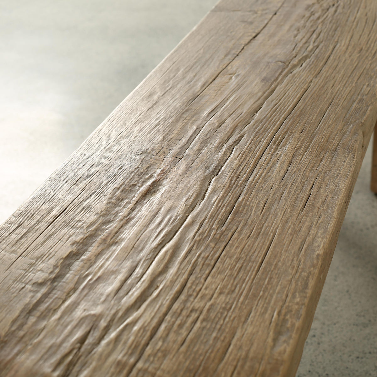 Approx. 91 Inches Long 12 Inches Deep Vintage Rustic Bench Weathered Nature