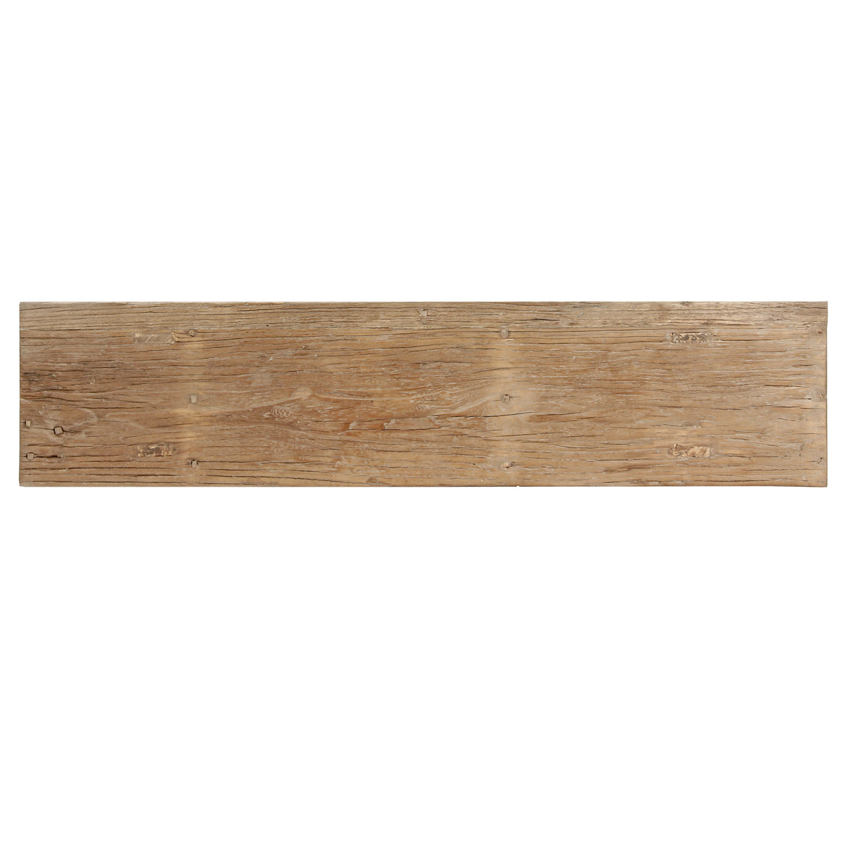 43" Elmwood Bench Weathered Natural (upper width 10", lower width 14")