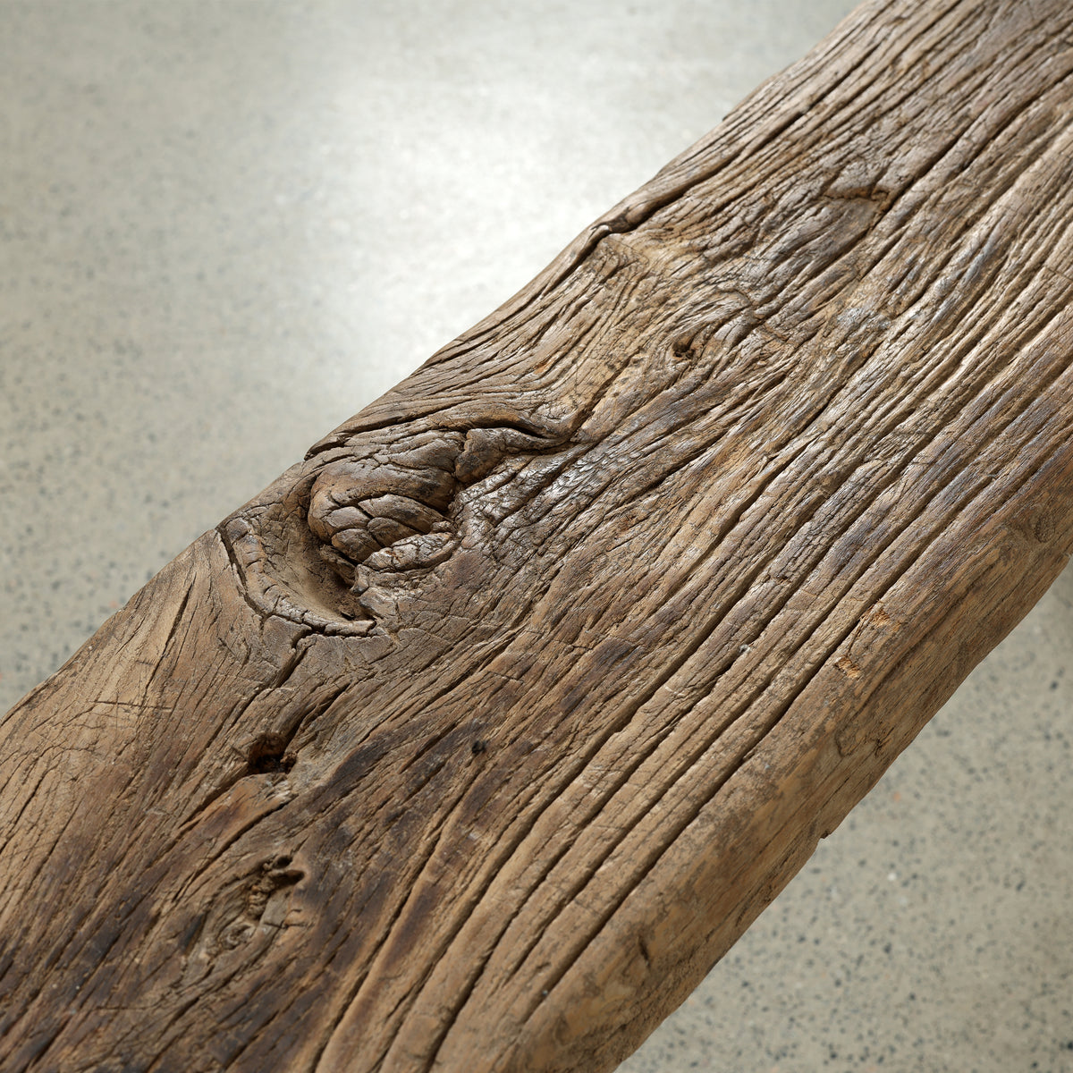 Approx. 60.6 Inches Long 8.3 Inches Deep Vintage Noodle Bench Weathered Natural