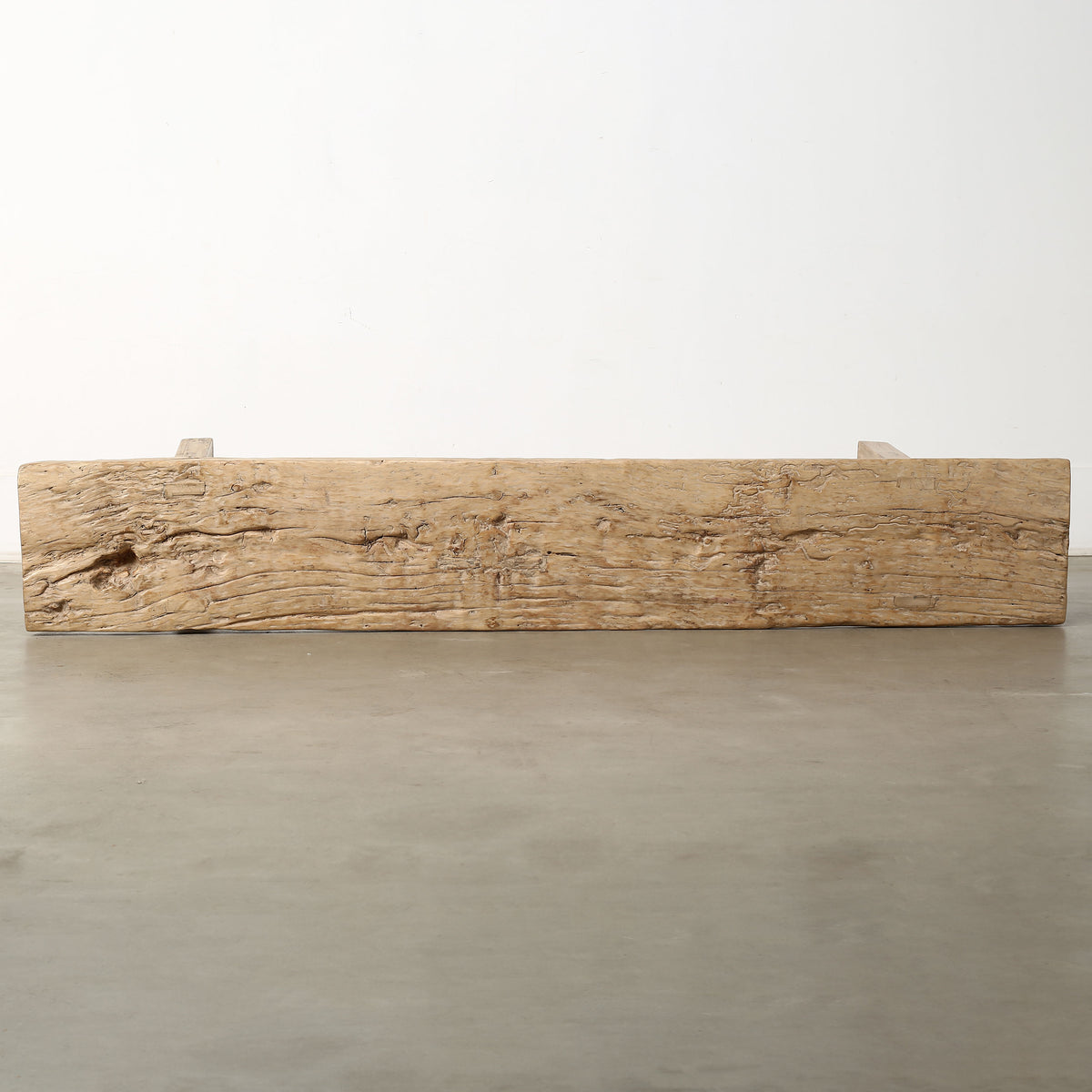 Approx.75-90 Inches Long 12 Inches Deep Hermosa Entryway Bench Weathered Natural 80x13X19H