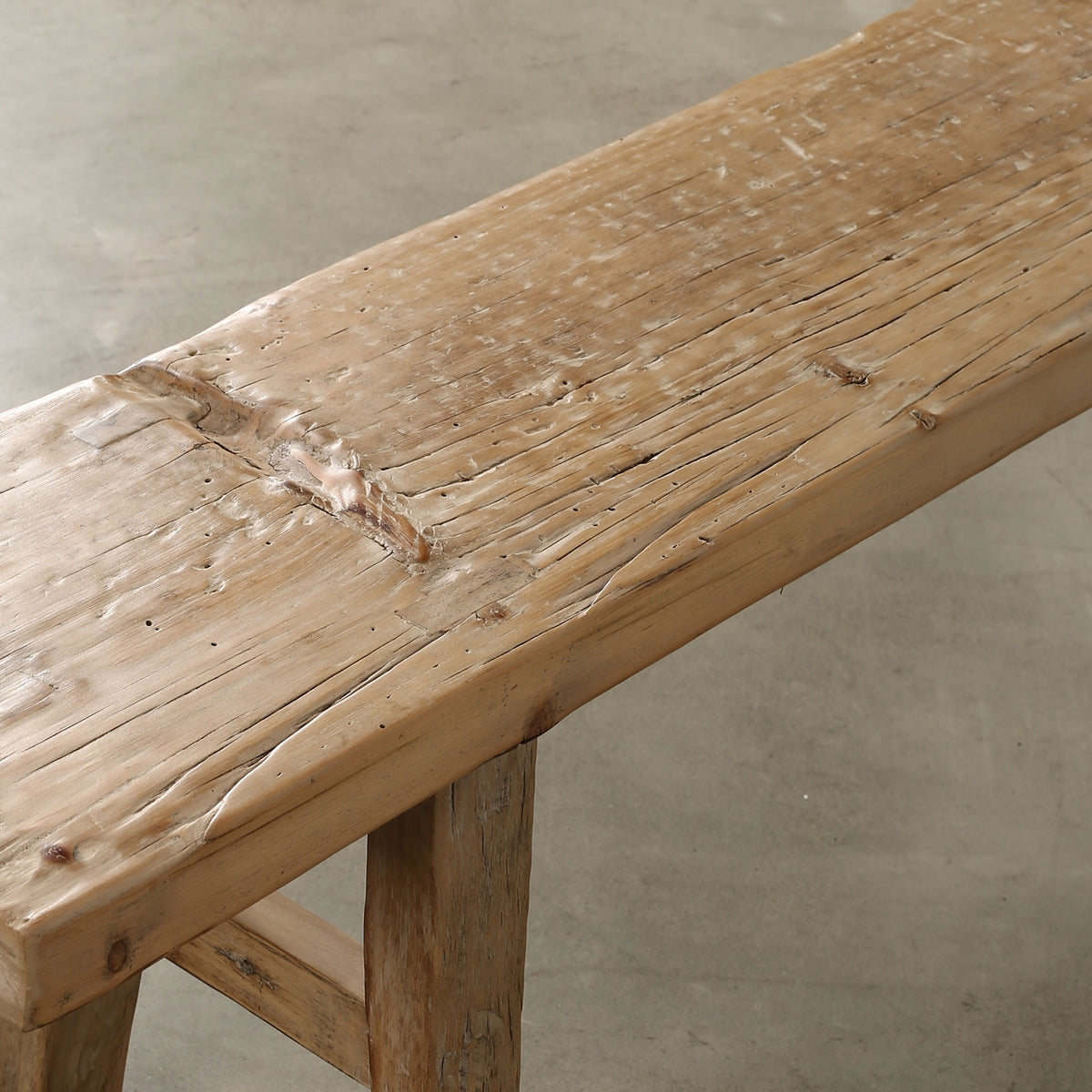 Approx.82.7 Inches Long 13 Inches Deep Hermosa Entryway Bench Weathered Natural