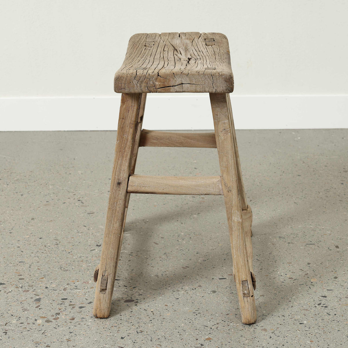 Vintage Stool Rectangular Approx.16 Inches Wide 9" Deep 21" High