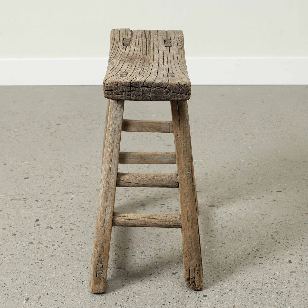 Vintage Stool Rectangular Approx.18 Inches Wide 8" Deep 21" High