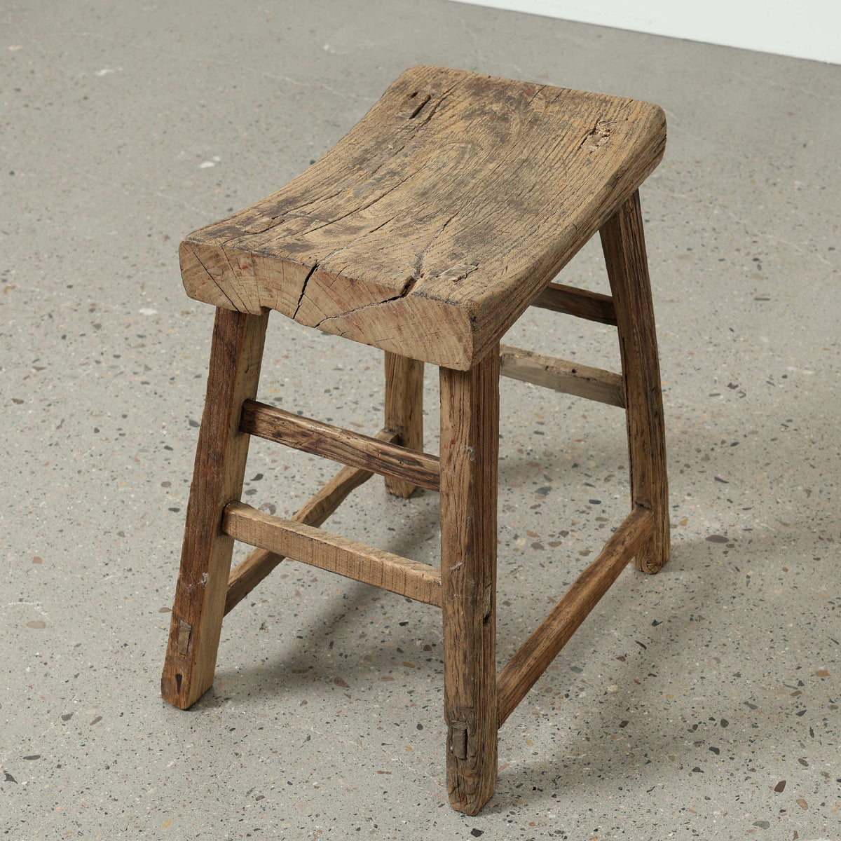 Vintage Stool Rectangular Approx.16 Inches Wide 11" Deep 20" High