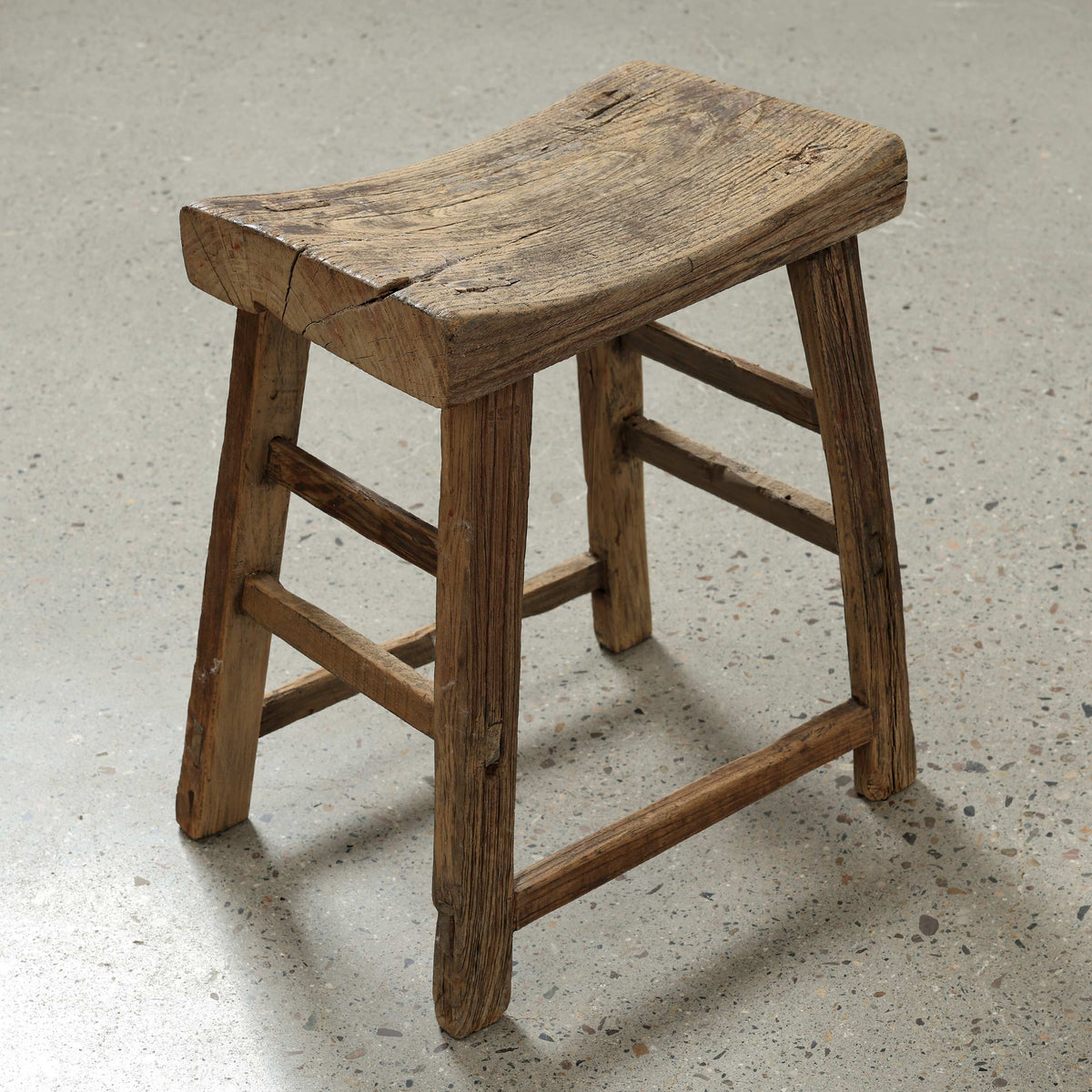 Vintage Stool Rectangular Approx.16 Inches Wide 11" Deep 20" High