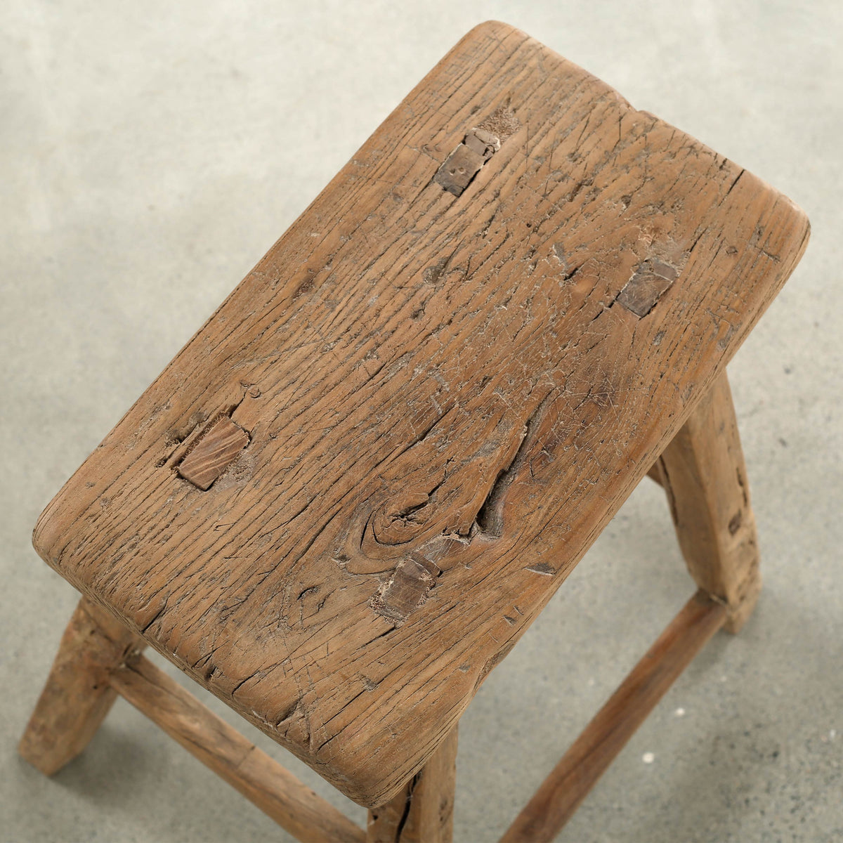 Vintage Stool Rectangular Approx. 18-22 Inches High 14-18" Wide 7-10 Inches Deep (size & finish vary)