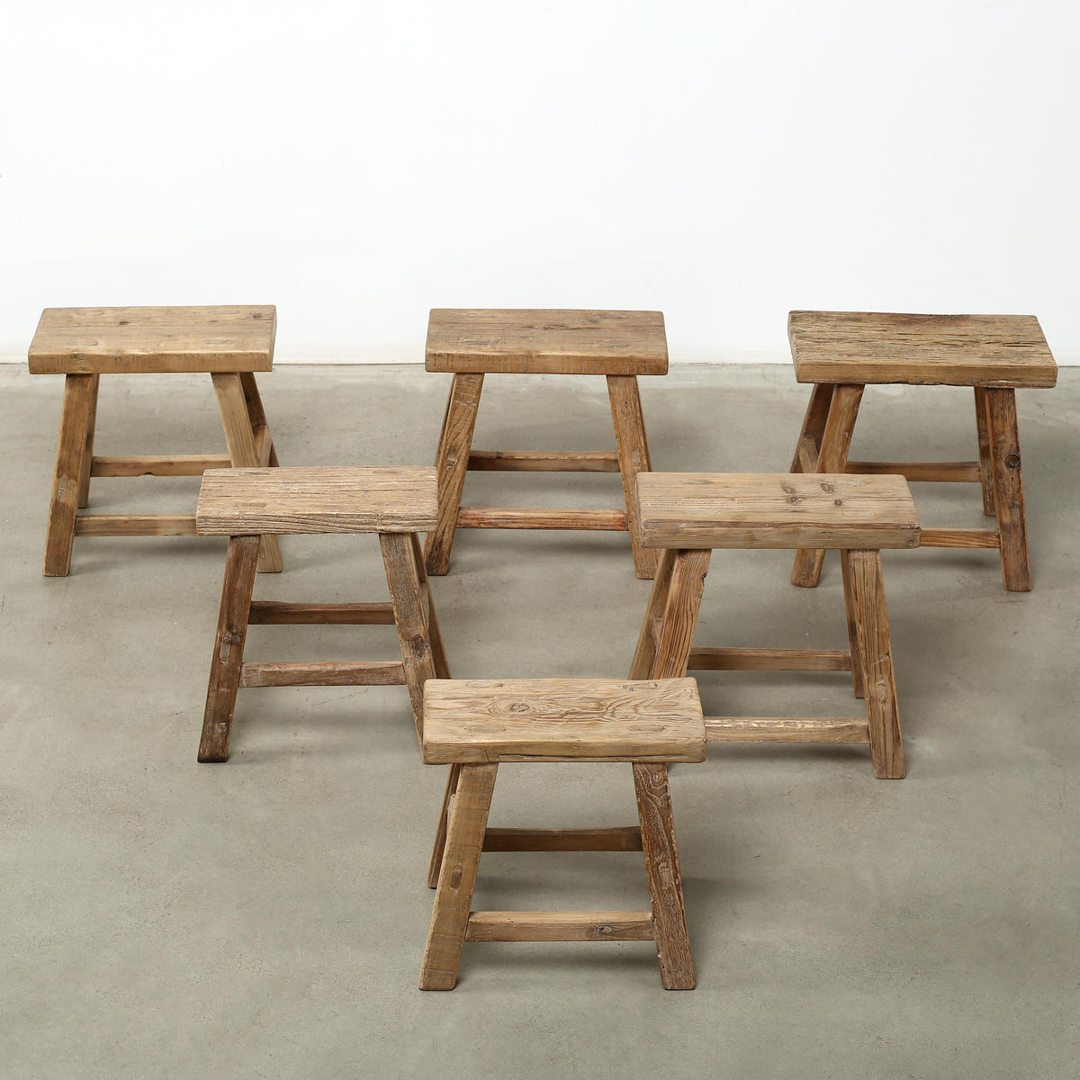 Vintage Step Stool Rectangular Approx.13-16 Inches High 14-18" Wide 7-10 Inches Deep (size & finish vary)