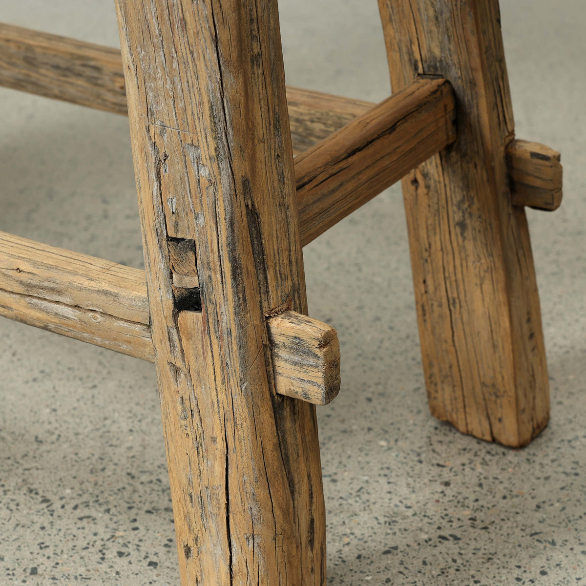 Vintage Rustic Bench Approx.28" Wide 9" Deep Weathered Natural
