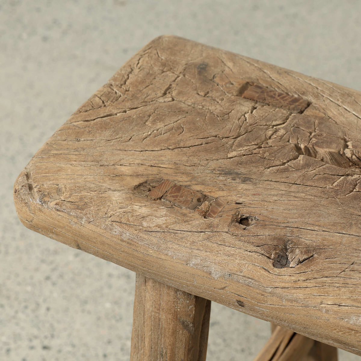 Vintage Bench Approx.29" Long Weathered Natural