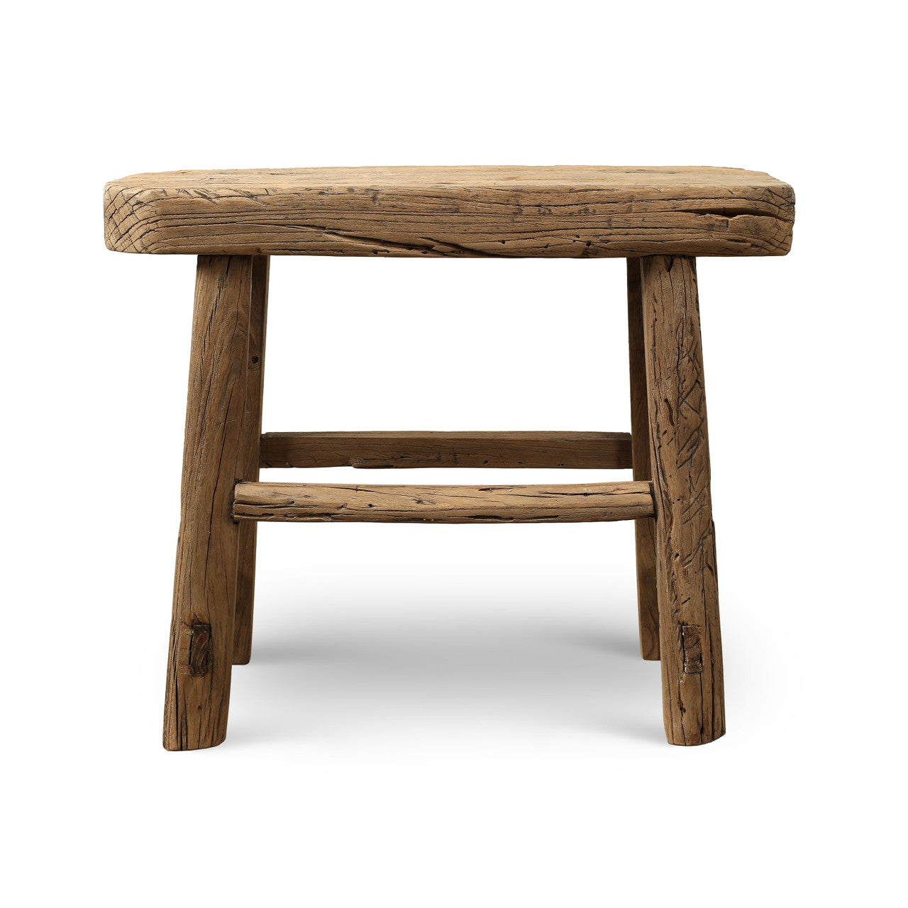 Elmwood Vintage Square Table Weathered Natural 38Wx37Dx31H image