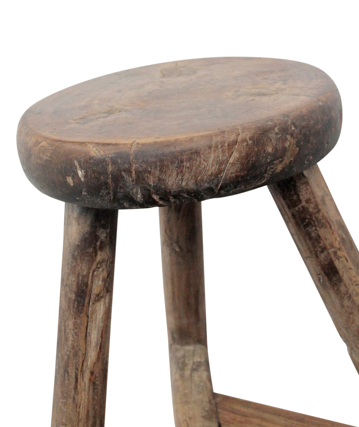 Vintage Round Stool (size & finish vary)