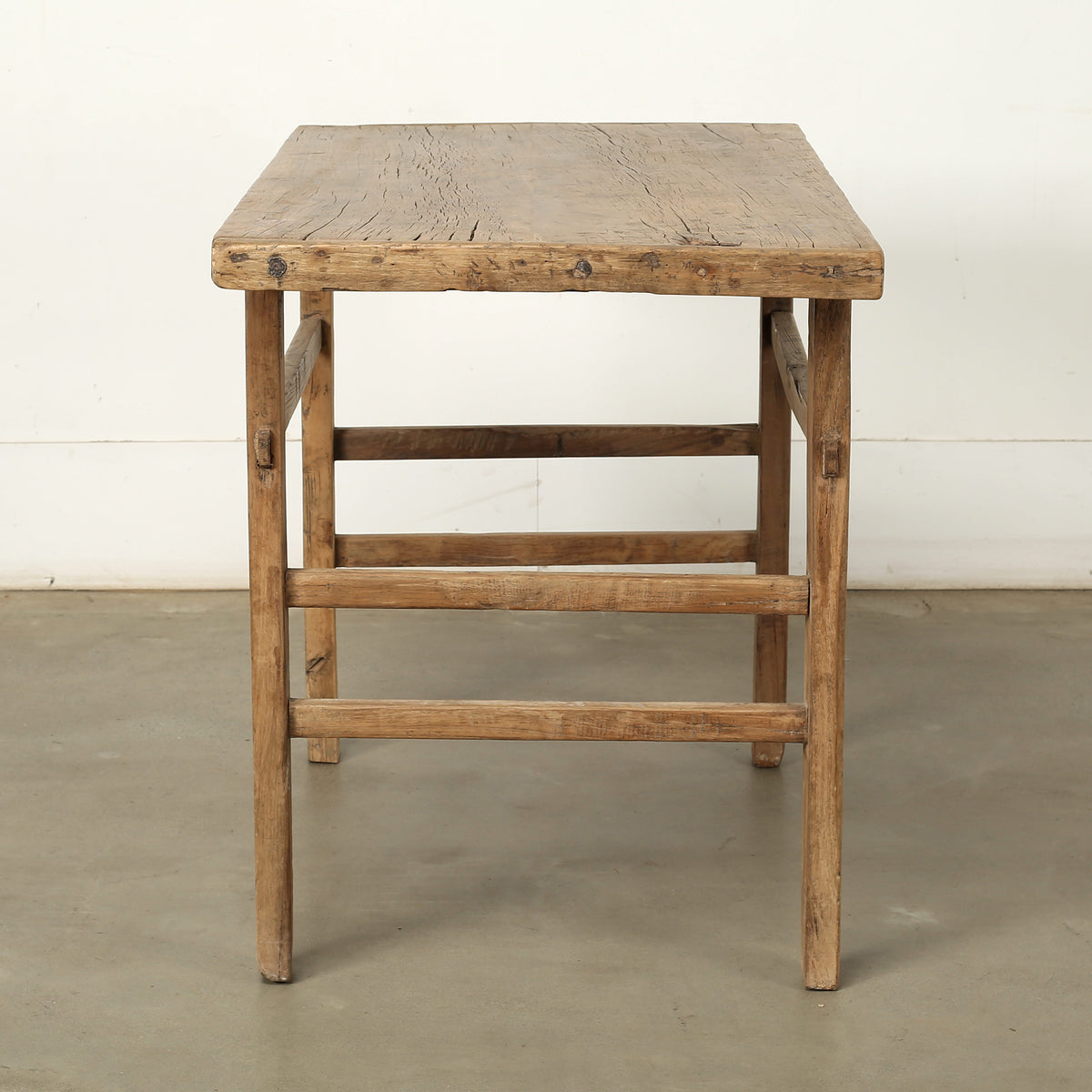 Approx.44" Long 25" Deep Vintage Counter Table Weathered Natural