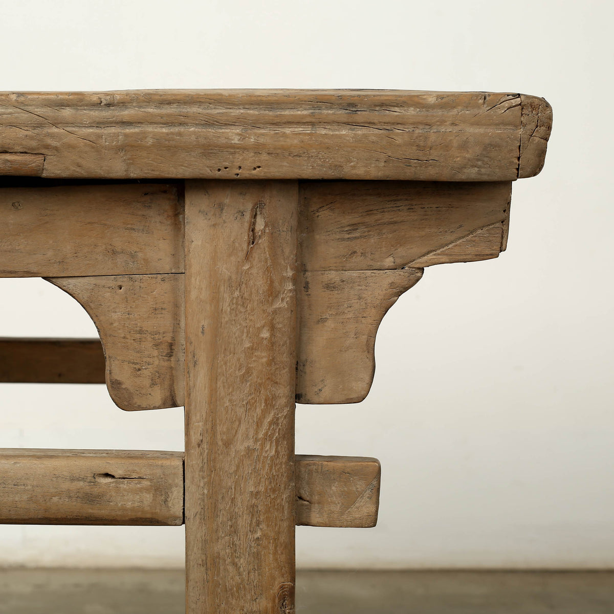 Approx.49" Long 21" Deep Vintage Counter Table Weathered Natural