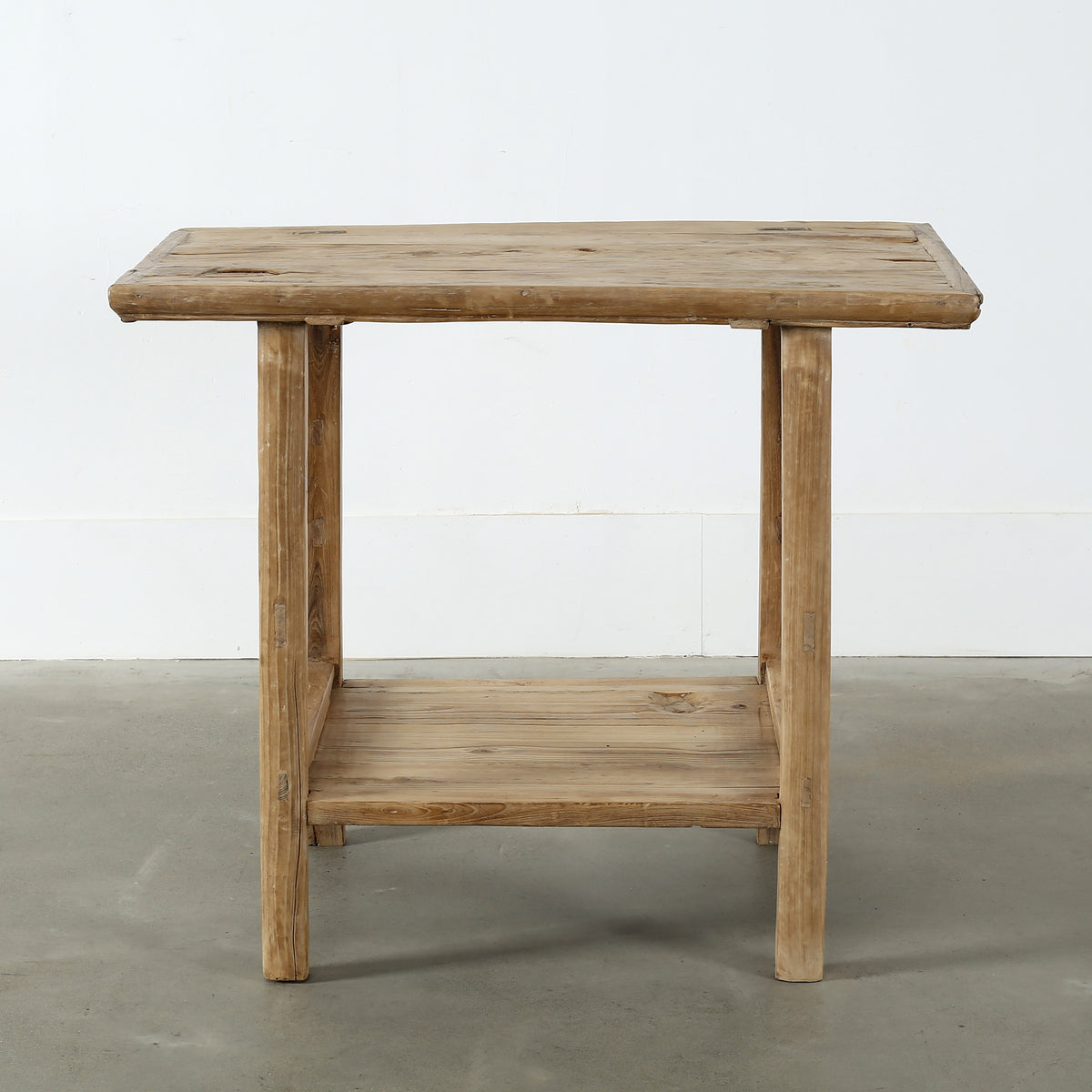 Vintage Counter Table Approx. 37x20x31H Weathered natural (Size & color vary)