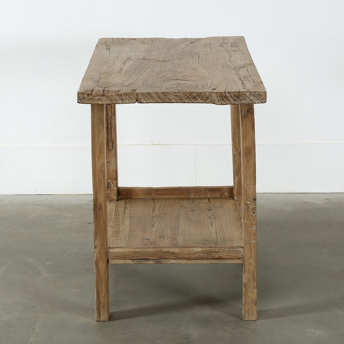 Vintage Counter Table Weathered Natural 37.4x22x33H