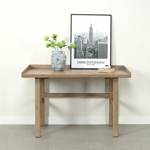 Approx. 57 Inches Wide Hermosa Desk Weathered Natural image 2