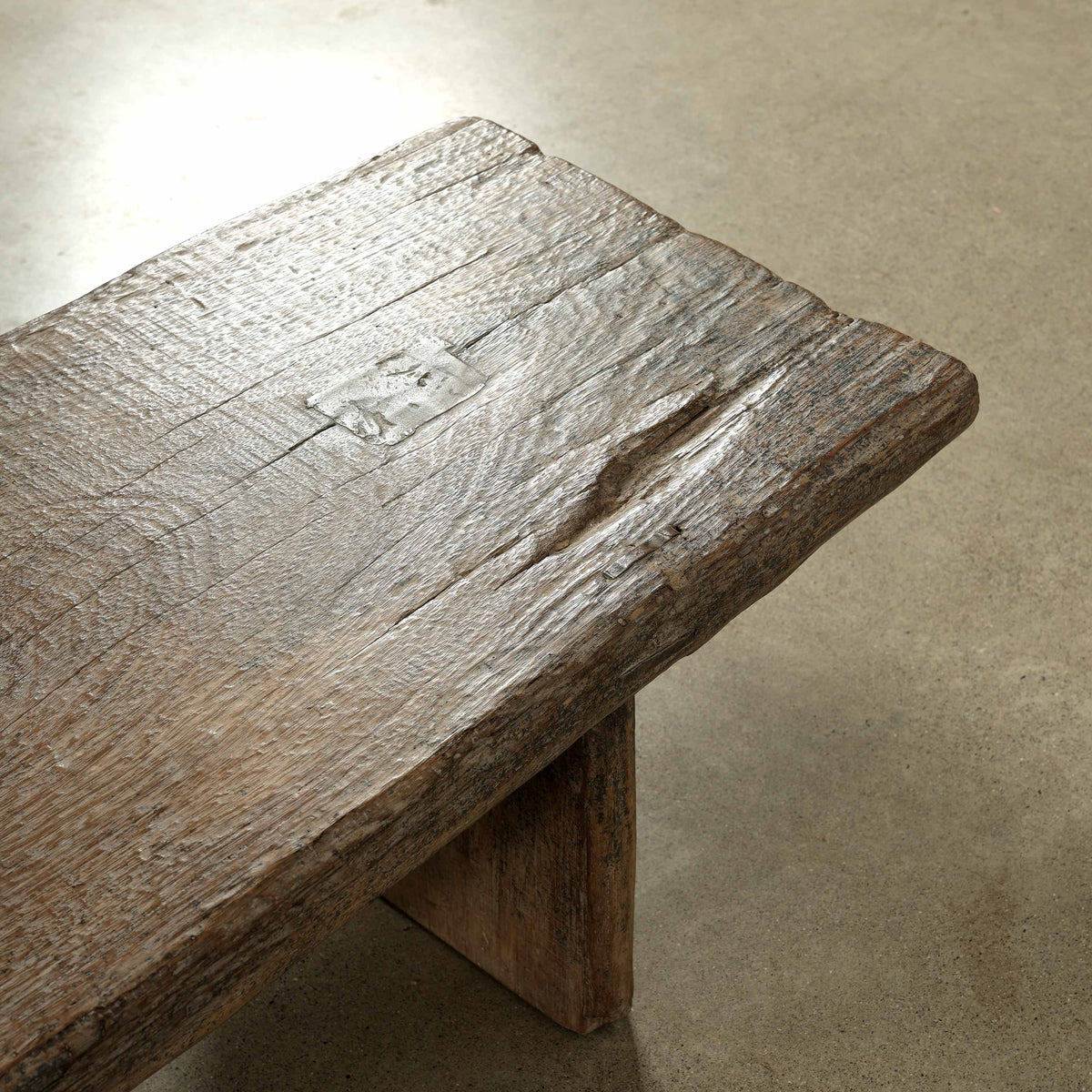 Approx. 69" Live-Edge Heritage Timber Low Bench