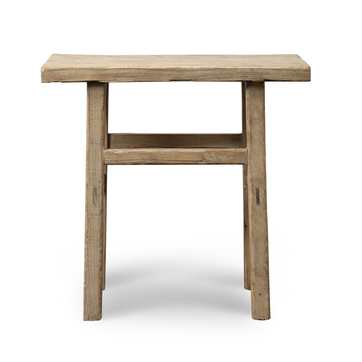 Vintage Narrow Console 33" Wide Weathered Natural