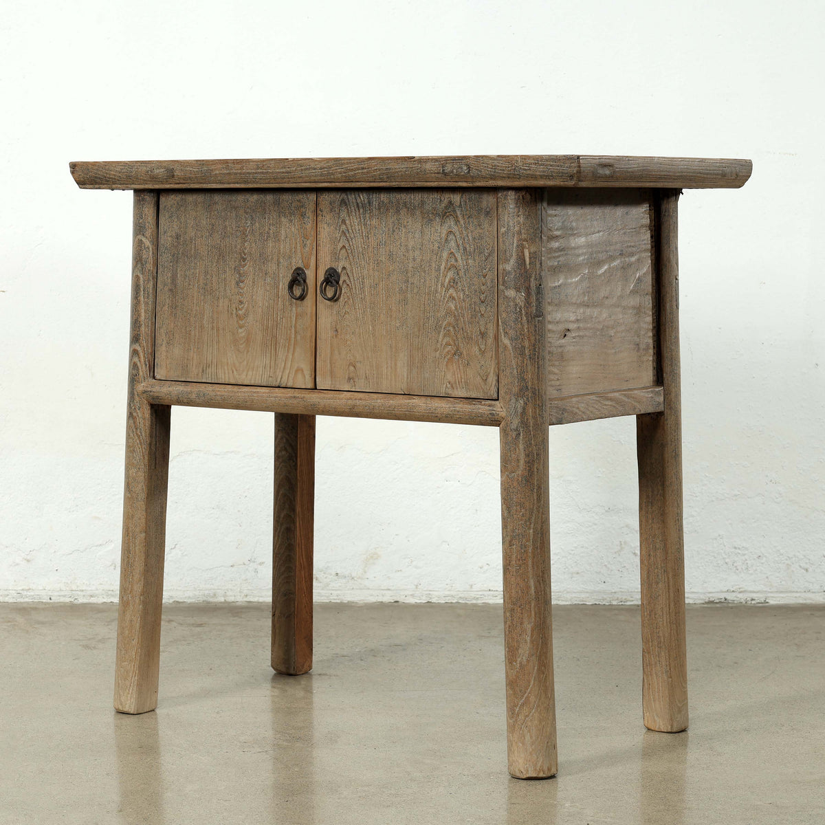 Vintage Table with Two Doors 35x18x31.5H