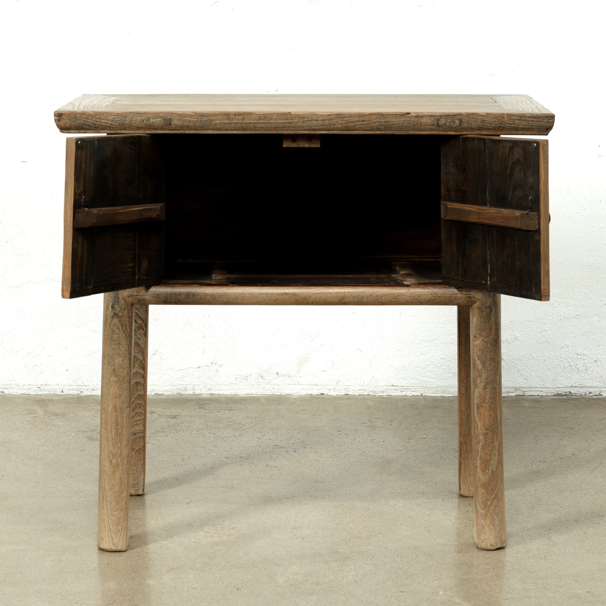 Vintage Table with Two Doors 35x18x31.5H