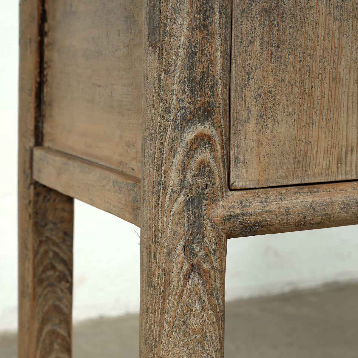 Vintage Table with Two Doors 35x18x31.5H