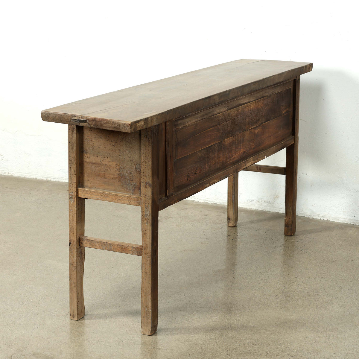 Approx. 70 Inches Long Vintage Sideboard with 9 Drawers Weathered Natural