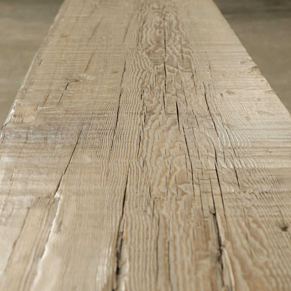 Approx 72-78 Inches Long 14-16 Inches Deep Vintage Timber Block Bench